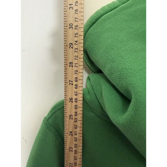 Abercrombie & Fitch Green Hoodie Men’s Medium M Muscle Fit Logo Pullover Vintage - Picture 9 of 11